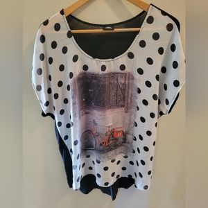 🌷2/$15 Bobeau ladies blouse. Size xlarge.